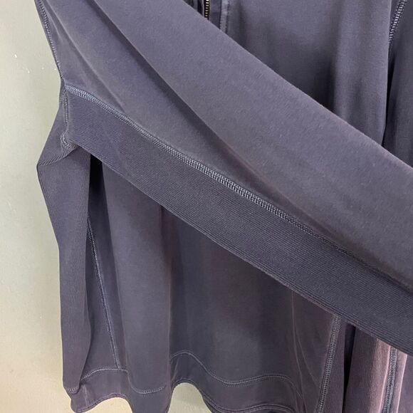 Tommy Bahama Men's Deep Blue Quarter Zip-Up Sweater L #719 - Picture 4 of 7